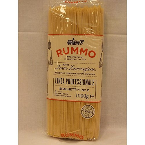 Rummo Lenta Lavorazione Spaghettini No.2 1000g Packung (Nudeln) von Rummo