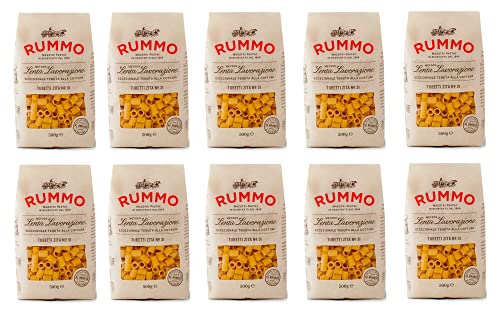 10x Rummo Tubetti Zita N°31 Pasta Lenta Lavorazione Teigwaren aus Hartweizengrieß Bronze-Zeichnung 500g 10x Rummo Tubetti Zita N°31 Pasta Lenta Lavorazione Teigwaren aus Hartweizengrieß Bronze-Zeichnung 500g von Rummo
