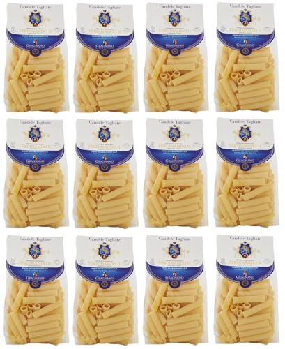 Rummo 12er-Pack Pastificio Ferdinando II Candele Tagliate Pasta di Gragnano I.G.P.,Nudeln aus Hartweizengrieß 500g Rummo 12er-Pack Pastificio Ferdinando II Candele Tagliate Pasta di Gragnano I.G.P.,Nudeln aus Hartweizengrieß 500g von Rummo