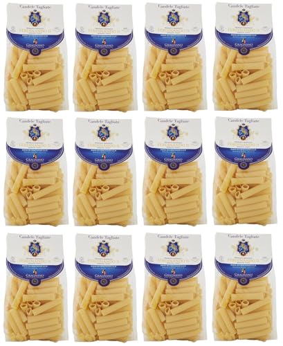 Rummo 12er-Pack Pastificio Ferdinando II Candele Tagliate Pasta di Gragnano I.G.P.,Nudeln aus Hartweizengrieß 500g von Rummo