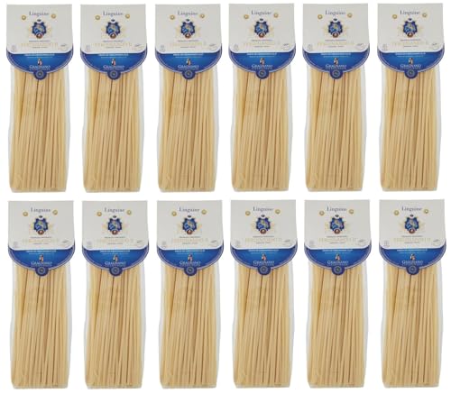 Rummo 12er-Pack Pastificio Ferdinando II Linguine Pasta di Gragnano I.G.P.,Nudeln aus Hartweizengrieß 500g Rummo 12er-Pack Pastificio Ferdinando II Linguine Pasta di Gragnano I.G.P.,Nudeln aus Hartweizengrieß 500g von Rummo