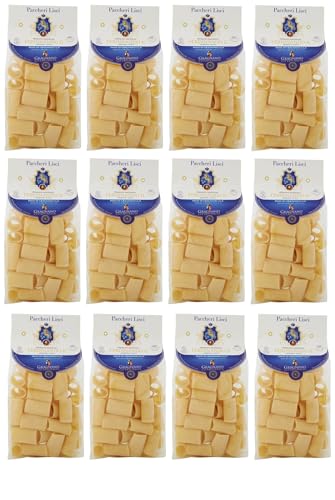 Rummo 12er-Pack Pastificio Ferdinando II Paccheri Lisci Pasta di Gragnano I.G.P.,Nudeln aus Hartweizengrieß 500g Rummo 12er-Pack Pastificio Ferdinando II Paccheri Lisci Pasta di Gragnano I.G.P.,Nudeln aus Hartweizengrieß 500g von Rummo