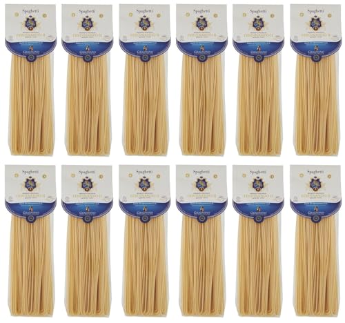 Rummo 12er-Pack Pastificio Ferdinando II Spaghetti Pasta di Gragnano I.G.P.,Nudeln aus Hartweizengrieß 500g Rummo 12er-Pack Pastificio Ferdinando II Spaghetti Pasta di Gragnano I.G.P.,Nudeln aus Hartweizengrieß 500g von Rummo
