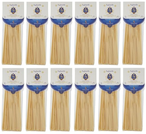Rummo 12er-Pack Pastificio Ferdinando II Tagliatelle Pasta di Gragnano I.G.P.,Nudeln aus Hartweizengrieß 500g Rummo 12er-Pack Pastificio Ferdinando II Tagliatelle Pasta di Gragnano I.G.P.,Nudeln aus Hartweizengrieß 500g von Rummo