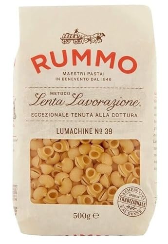 16er-Pack Rummo Pasta Lumachine N°39,Italienische Nudeln aus Hartweizengrieß,Italienische Pasta 500g von Rummo