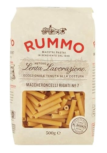 16er-Pack Rummo Pasta Maccheroncelli N°7,Italienische Nudeln aus Hartweizengrieß,Italienische Pasta 500g von Rummo