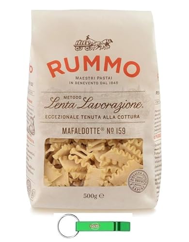 16er-Pack Rummo Pasta Mafaldotte N°159,Italienische Nudeln aus Hartweizengrieß,Italienische Pasta 500g von Rummo