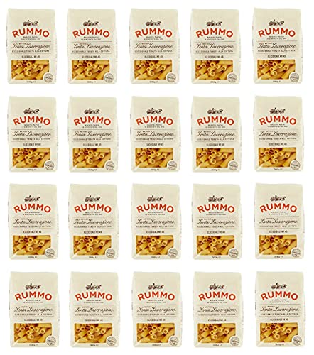 20x Rummo Elicoidali N°49 Pasta Lenta Lavorazione Teigwaren aus Hartweizengrieß Bronze-Zeichnung 500g von Rummo