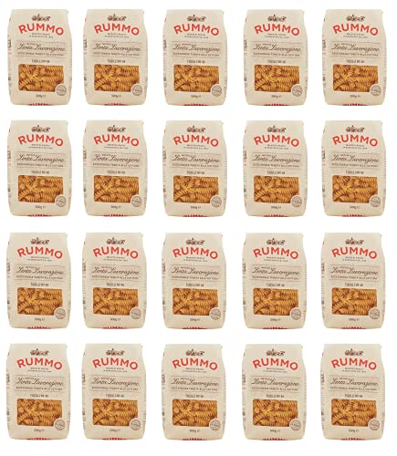 20x Rummo Fusilli N°48 Pasta Lenta Lavorazione Teigwaren aus Hartweizengrieß Bronze-Zeichnung 500g 20x Rummo Fusilli N°48 Pasta Lenta Lavorazione Teigwaren aus Hartweizengrieß Bronze-Zeichnung 500g von Rummo