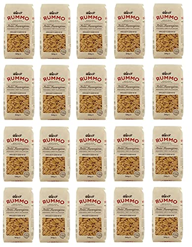 20x Rummo Gnocchetti Sardi N°63 Pasta Lenta Lavorazione Teigwaren aus Hartweizengrieß Bronze-Zeichnung 500g 20x Rummo Gnocchetti Sardi N°63 Pasta Lenta Lavorazione Teigwaren aus Hartweizengrieß Bronze-Zeichnung 500g von Rummo