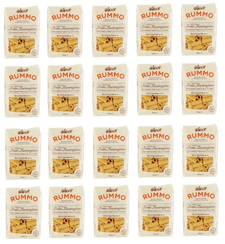 20x Rummo Mezzi Rigatoni N°51 Pasta Lenta Lavorazione Teigwaren aus Hartweizengrieß Bronze-Zeichnung 500g 20x Rummo Mezzi Rigatoni N°51 Pasta Lenta Lavorazione Teigwaren aus Hartweizengrieß Bronze-Zeichnung 500g von Rummo