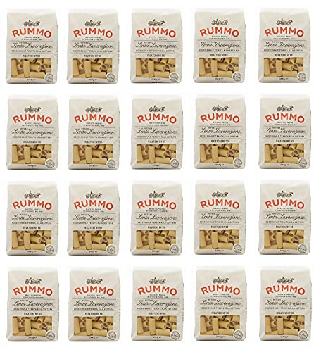 20x Rummo Rigatoni N°50 Pasta Lenta Lavorazione Teigwaren aus Hartweizengrieß Bronze-Zeichnung 500g 20x Rummo Rigatoni N°50 Pasta Lenta Lavorazione Teigwaren aus Hartweizengrieß Bronze-Zeichnung 500g von Rummo