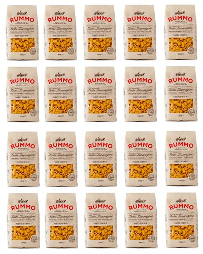 20x Rummo Tubetti Zita N°31 Pasta Lenta Lavorazione Teigwaren aus Hartweizengrieß Bronze-Zeichnung 500g 20x Rummo Tubetti Zita N°31 Pasta Lenta Lavorazione Teigwaren aus Hartweizengrieß Bronze-Zeichnung 500g von Rummo