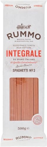 24er-Pack Rummo Pasta Integrale Spaghetti N°3,Vollkornnudeln Nudeln Vollkorn Italienische Pasta 500g von Rummo