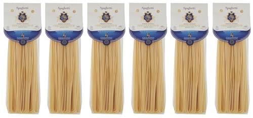 6er-Pack Pastificio Ferdinando II Spaghetti Pasta di Gragnano I.G.P.,Nudeln aus Hartweizengrieß 500g 6er-Pack Pastificio Ferdinando II Spaghetti Pasta di Gragnano I.G.P.,Nudeln aus Hartweizengrieß 500g von Rummo