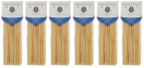 Rummo 6er-Pack Pastificio Ferdinando II Spaghetti alla Chitarra Pasta di Gragnano I.G.P.,Nudeln aus Hartweizengrieß 500g Rummo 6er-Pack Pastificio Ferdinando II Spaghetti alla Chitarra Pasta di Gragnano I.G.P.,Nudeln aus Hartweizengrieß 500g von Rummo