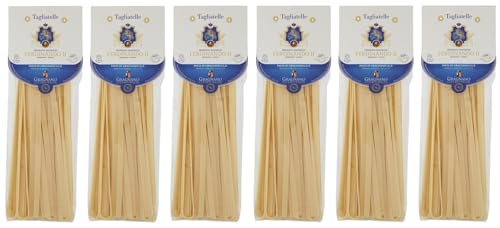 6er-Pack Pastificio Ferdinando II Tagliatelle Pasta di Gragnano I.G.P.,Nudeln aus Hartweizengrieß 500g 6er-Pack Pastificio Ferdinando II Tagliatelle Pasta di Gragnano I.G.P.,Nudeln aus Hartweizengrieß 500g von Rummo