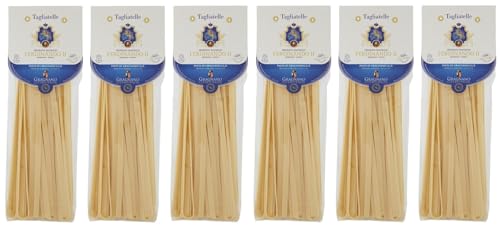 6er-Pack Pastificio Ferdinando II Tagliatelle Pasta di Gragnano I.G.P.,Nudeln aus Hartweizengrieß 500g von Rummo