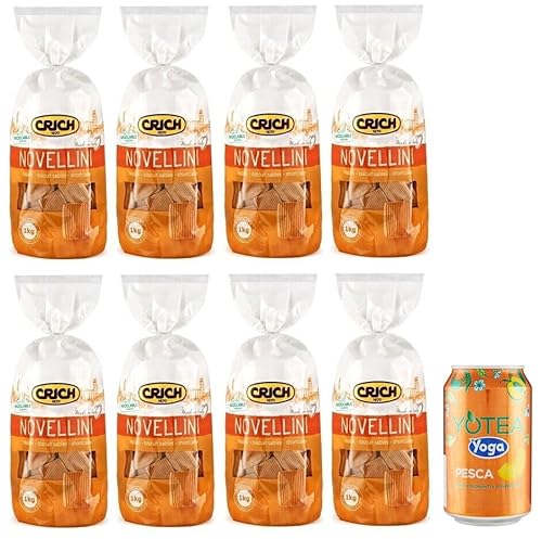 8er-Pack Crich Kekse Novellini Shortbread-Kekse,Biscuits Cookies 1Kg Beutel + 1er-Pack Kostenlos Yoga Eistee Pfirsich 330ml Dose 8er-Pack Crich Kekse Novellini Shortbread-Kekse,Biscuits Cookies 1Kg Beutel + 1er-Pack Kostenlos Yoga Eistee Pfirsich 330ml Dose von Rummo