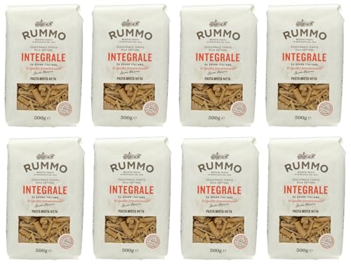 8er-Pack Rummo Pasta Mista Integrale N°74,Vollkornnudeln Nudeln Vollkorn Italienische Pasta 500g 8er-Pack Rummo Pasta Mista Integrale N°74,Vollkornnudeln Nudeln Vollkorn Italienische Pasta 500g von Rummo