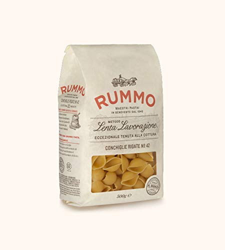 Rummo - Conchiglie Rigate n.42 Bronze Gezeichnete - 16 Packungen mit 500 g von Rummo