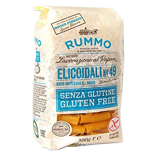 Rummo - Elicoidali n.49 Gluten Free Bronze Gezeichnete - 12 Packungen mit 400 g von Rummo