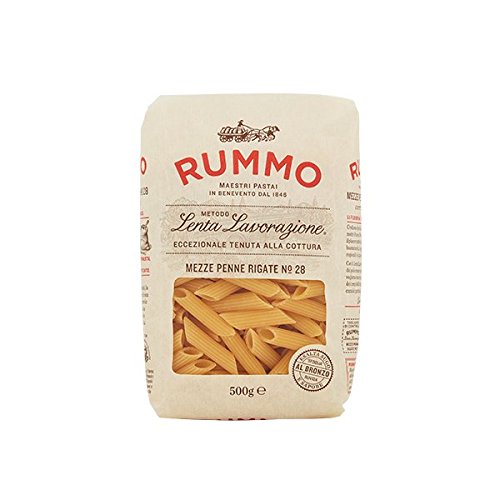 Rummo Mezze Penne Rigate Gr. 500 [12 pakete] von Rummo