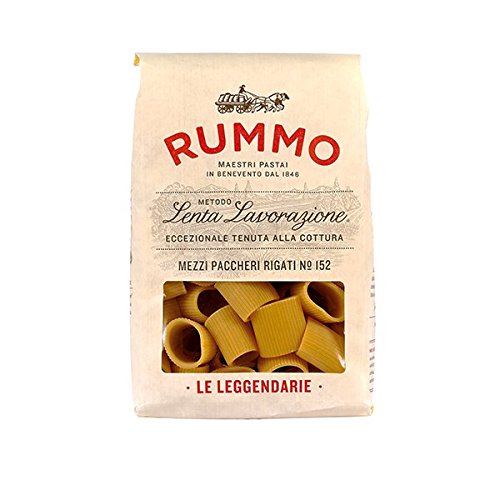 Rummo Mezzi Paccheri Rigati Gr. 500 [6 pakete] von Rummo