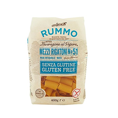 Rummo Mezzi Rigatoni glutenfrei Gr. 400 [6 pakete] von Rummo