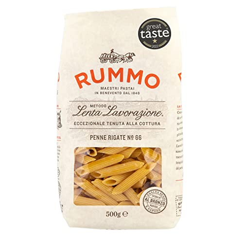 Rummo - Penne Rigate n.66 Bronze Gezeichnete - 16 Packungen mit 500 g von Rummo