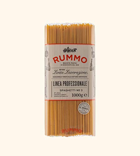 Rummo - Professionelle Linie - Spaghetti n.3 Bronze Gezeichnete - 12 Packungen mit 1000 g von Rummo