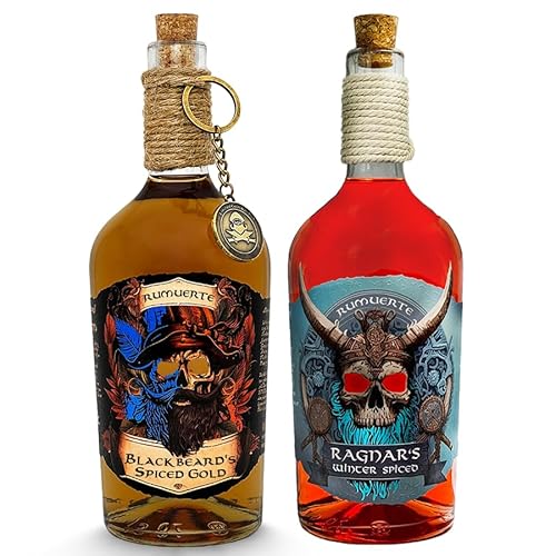 Vorteilspack - 1 x Blackbeards Spiced Gold 700ml + 1 x Ragnars Winter Spiced 700ml - Bundle Vorteilspack - 1 x Blackbeards Spiced Gold 700ml + 1 x Ragnars Winter Spiced 700ml - Bundle von Rumuerte