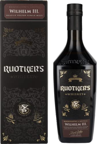 Ruotker's WILHELM III. Whiskey 46% Vol. 0,7l in Geschenkbox von Ruotker's