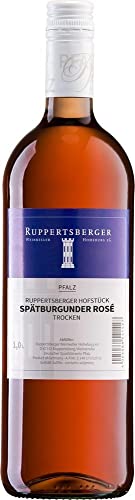 Spätburgunder Rosé QW trocken Ruppertsberger Hofstück, 1 Liter (2020, 3) von Ruppertsberger Weinkeller Hoheburg