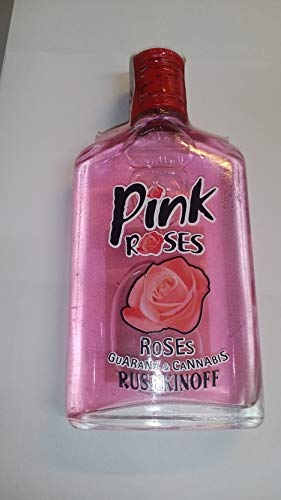Pink Roses Rushkinoff mit Vodka Guarana & Cannabinaceae 20cl 20% Alcohol von Rushkinoff