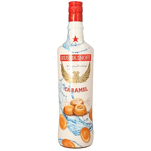 Rushkinoff Vodka & Caramelo (1 x 1.0 l) 18% von Rushkinoff