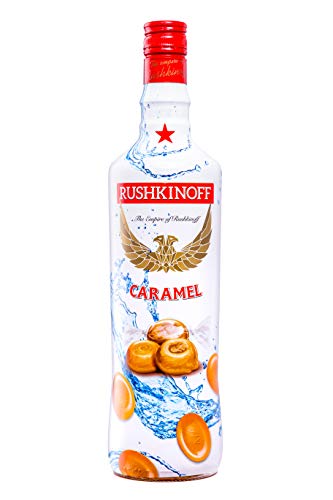 Rushkinoff Vodka & Caramelo (1 x 1.0 l) 18% von Rushkinoff