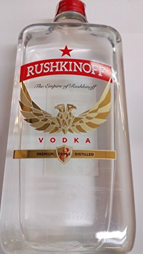 Rushkinoff Wodka 1 Liter Plastikflasche 37,5% von Rushkinoff