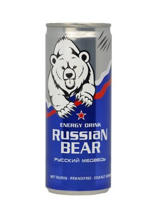 Russian Bear der Energie Drink, 250 ml von Poiget