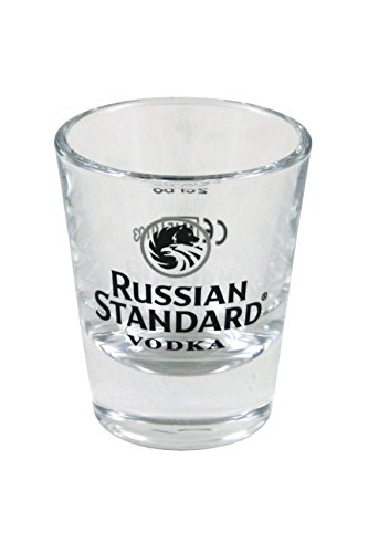 6 Russian Standard Gläser / Shots