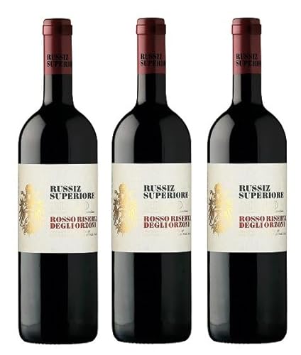 3x 0,75l - 2015er - Russiz Superiore - Riserva degli Orzoni - Rosso - Collio D.O.P. - Friaul - Italien - Rotwein trocken 3x 0,75l - 2015er - Russiz Superiore - Riserva degli Orzoni - Rosso - Collio D.O.P. - Friaul - Italien - Rotwein trocken von Russiz Superiore