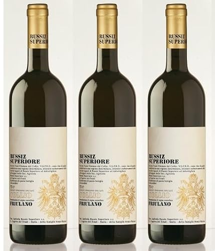 3x 0,75l - 2023er - Russiz Superiore - Friulano - Collio D.O.P. - Friaul - Italien - Weißwein trocken 3x 0,75l - 2023er - Russiz Superiore - Friulano - Collio D.O.P. - Friaul - Italien - Weißwein trocken von Russiz Superiore