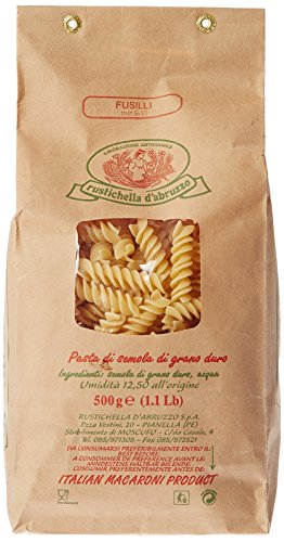 Rustichella d'Abruzzo Fusilli - italienische Spiralnudeln (1 x 500g) Rustichella d'Abruzzo Fusilli - italienische Spiralnudeln (1 x 500g) von Rustichella d'Abruzzo