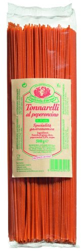 Tonnarelli mit Peperoncino von Rustichella