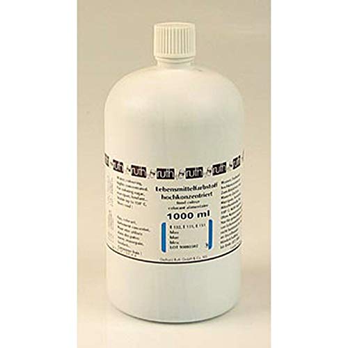 Lebensmittelfarbe, blau, flüssig, 9808, Ruth, 1 l Lebensmittelfarbe, blau, flüssig, 9808, Ruth, 1 l von Ruth GmbH & Co. KG