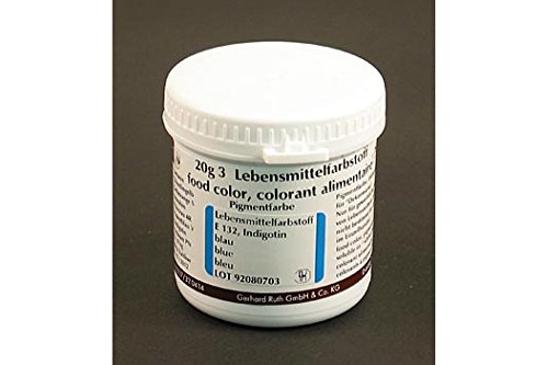 Pigmentfarbe, blau, fettlösliches Pulver, 9208, Ruth, 20g Pigmentfarbe, blau, fettlösliches Pulver, 9208, Ruth, 20g von Ruth
