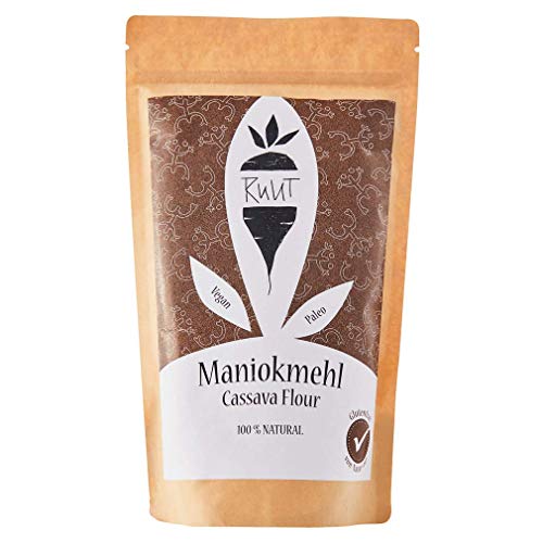 Ruut Maniokmehl / 100% Natürlich/Paleo/Vegan/Glutenfreies Mehl / 1000 g/Nussfrei Backen/Gesundes Brot Backen/Getreidefrei/Autoimmun Ernährung (AIP) / low-FODMAP/Ohne Zusätze von Ruut