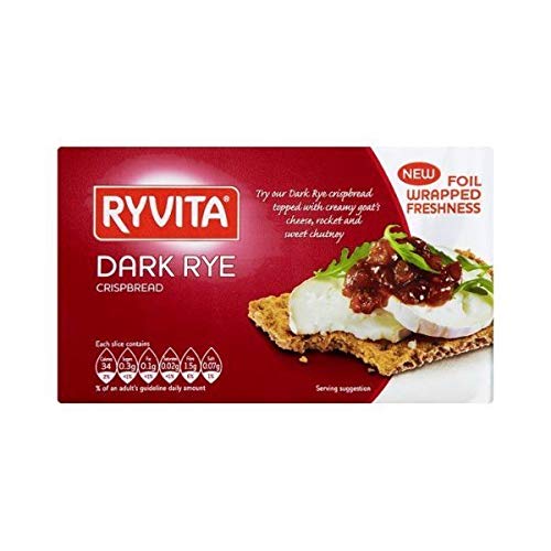 RYVITA CRISPBREAD Dark Rye 250 g (16 Stück) von Ryvita