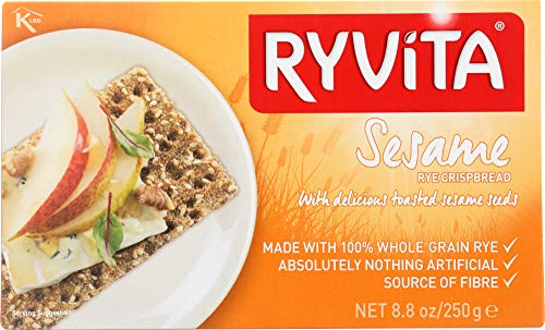 Ryvita Brot knusprig mit Semi-Sesam 250 g (Packung von 6) von Ryvita
