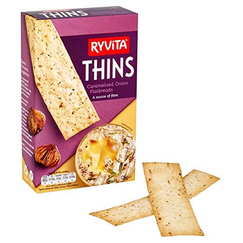 Ryvita Karamellisierte Zwiebel Thins 120g Ryvita Karamellisierte Zwiebel Thins 120g von Ryvita